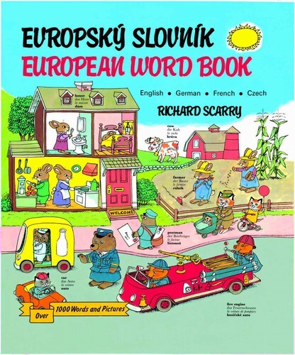 European word book = Evropský slovník : English, German, French, Czech