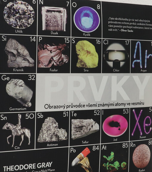 Prvky : obrazový průvodce všemi známými atomy ve vesmíru