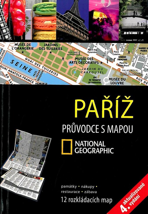 Paříž : průvodce s mapou