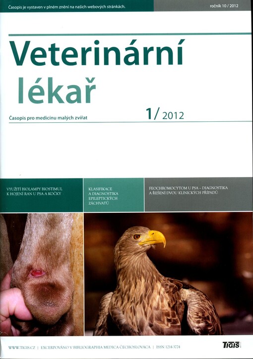 Veterinární lékař : časopis pro klinickou praxi v oboru malých zvířat
