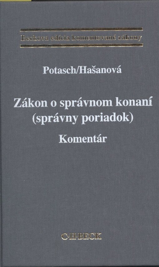 Správny poriadok : komentár
