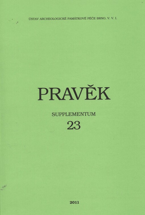Kultura se šňůrovou keramikou v povodí říčky Hané na střední Moravě : pohřební areály z prostoru dálnice D1 v úseku Vyškov-Mořice a dalších staveb = The Corded Ware culture in the Haná river basin in Central Moravia (Czech Republic) : burial grounds from the area of motorway D1 between Vyškov and Mořice and from other construction places
