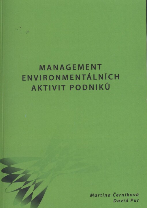 Management environmentálních aktivit podniků