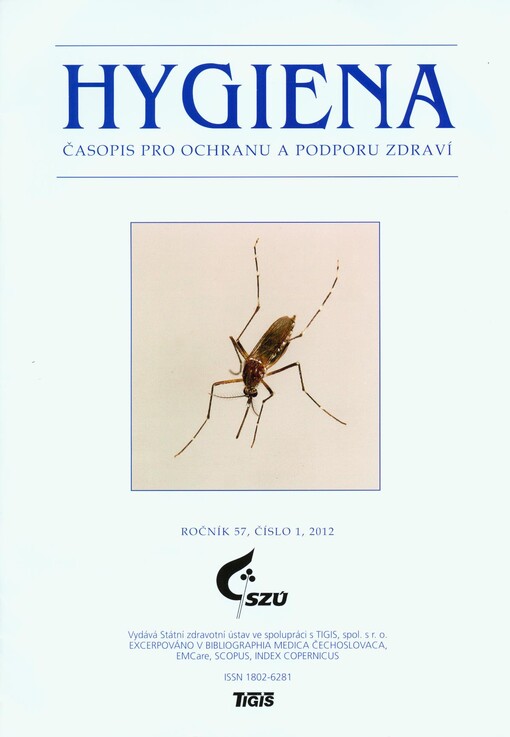Hygiena : časopis pro ochranu a podporu zdraví