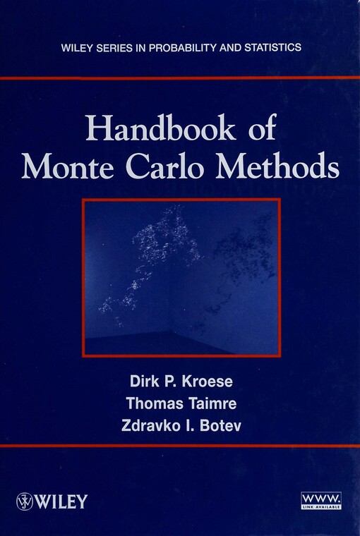 Handbook for Monte Carlo methods