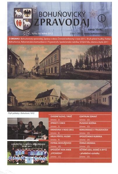 Bohuňovický zpravodaj