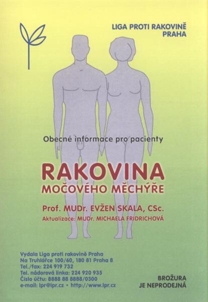 Rakovina močového měchýře :obecné informace pro pacienty