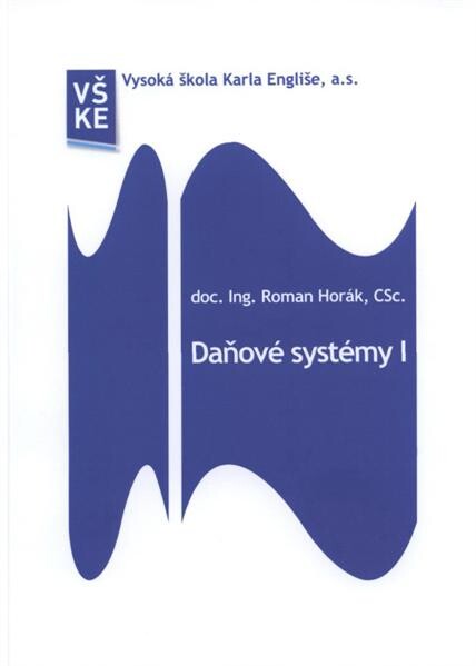 Daňové systémy I