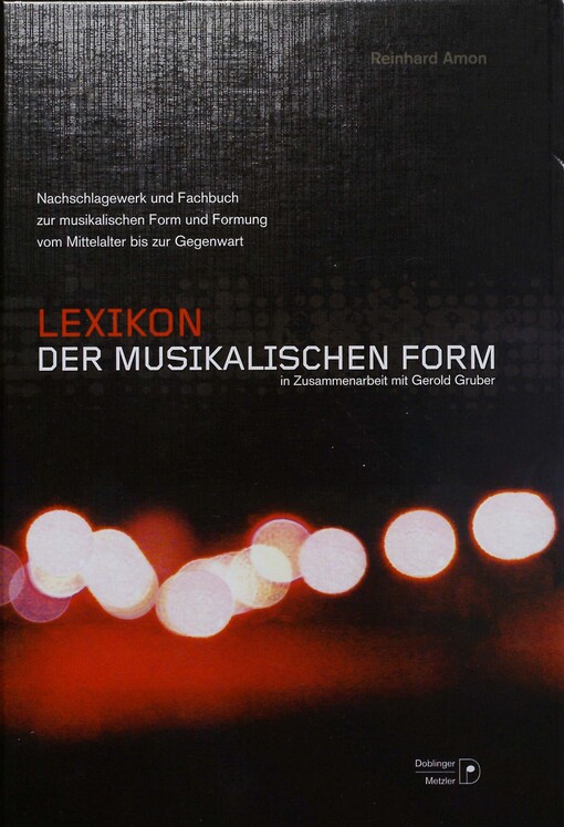 Lexikon der musikalischen Form 