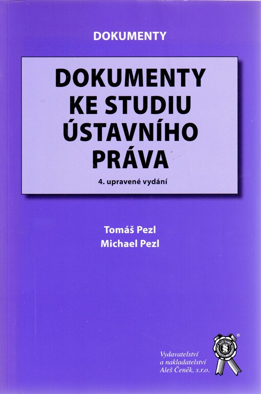 Dokumenty ke studiu ústavního práva