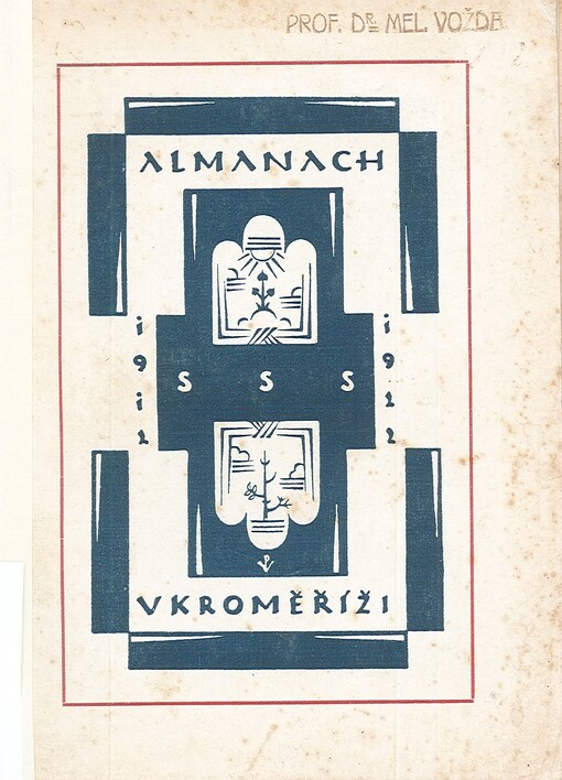 Almanach sociálního studentského sdružení v Kroměříži 1912-1922