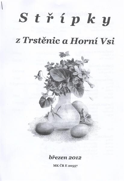 StĹ™Ă­pky z TrstÄ›nic a HornĂ­ Vsi