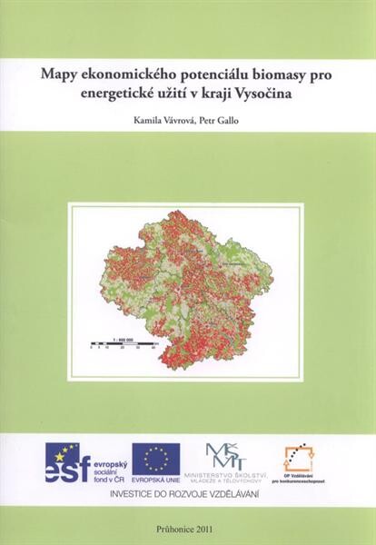 Mapy ekonomického potenciálu biomasy pro energetické užití v Kraji Vysočina