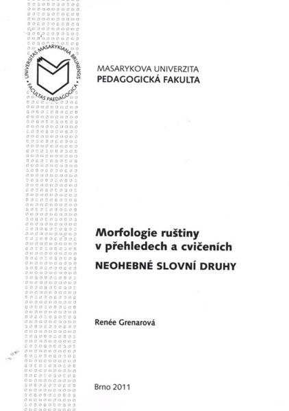 Morfologie ruštiny v přehledech a cvičeních.Neohebné slovní druhy