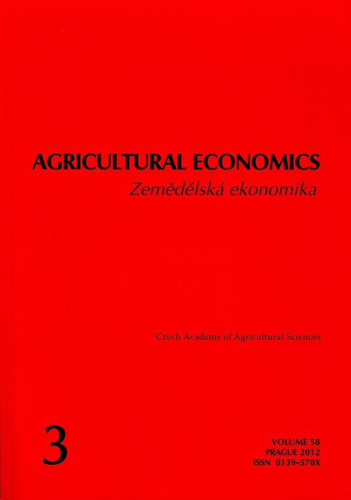 Zemědělská ekonomika