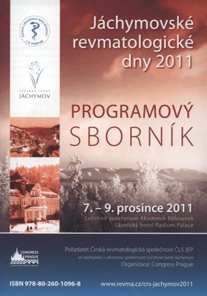 JĂˇchymovskĂ© revmatologickĂ© dny 2011 