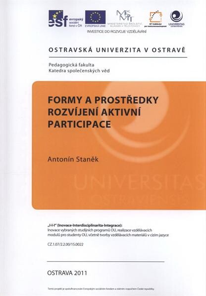 Formy a prostředky rozvíjení aktivní participace