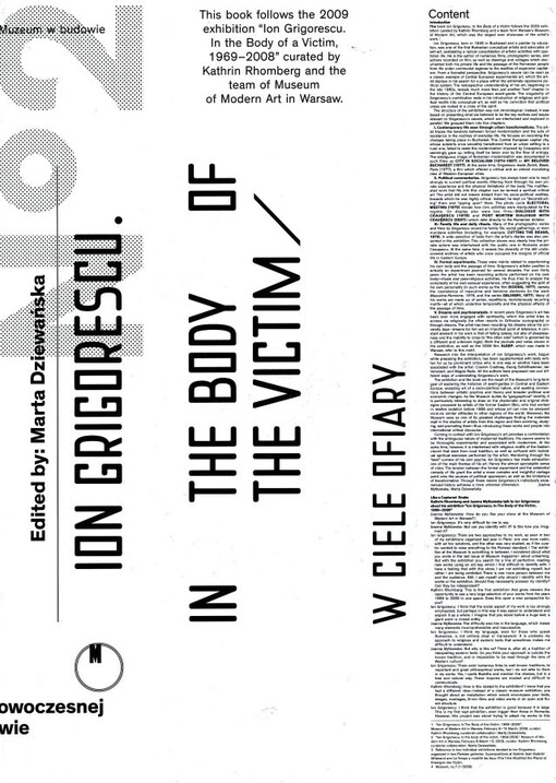 Ion Grigorescu :in the body of the victim