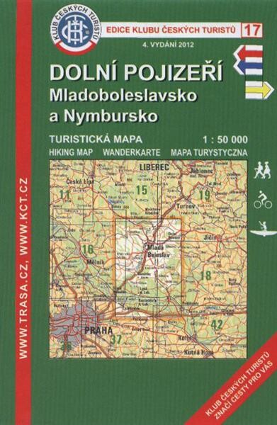 Dolní Pojizeří Mladoboleslavsko a Nymbursko : turistická mapa 1:50 000