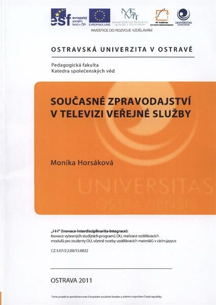 Současné zpravodajství v televizi veřejné služby