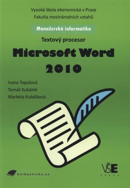 Textový procesor Microsoft Word 2010