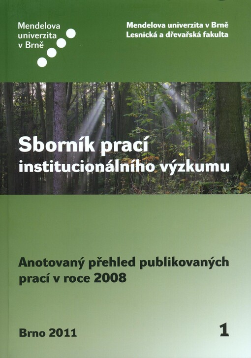 Anotovaný přehled prací publikovaných v rámci výzkumného záměru MSM 6215648902 