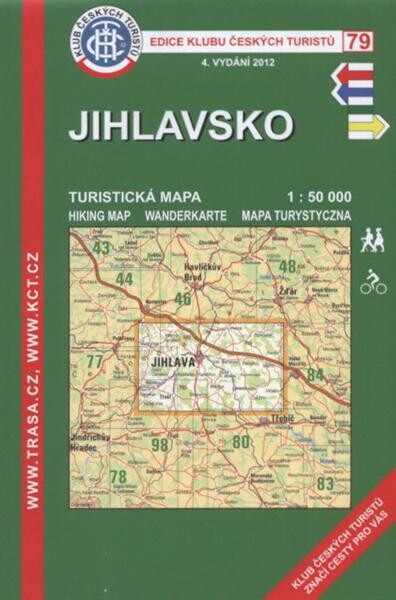 Jihlavsko turistická mapa
