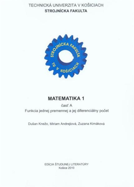 Matematika 1 