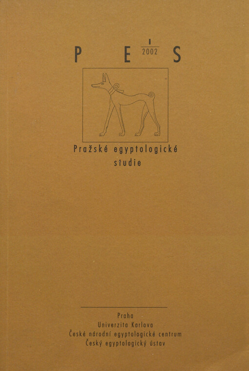 Pražské egyptologické studie 
