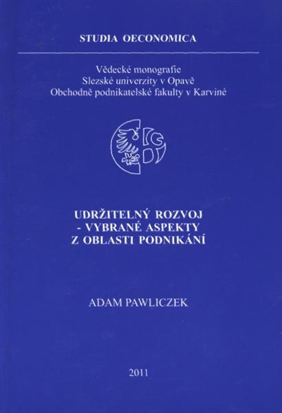 Udržitelný rozvoj - vybrané aspekty z oblasti podnikání
