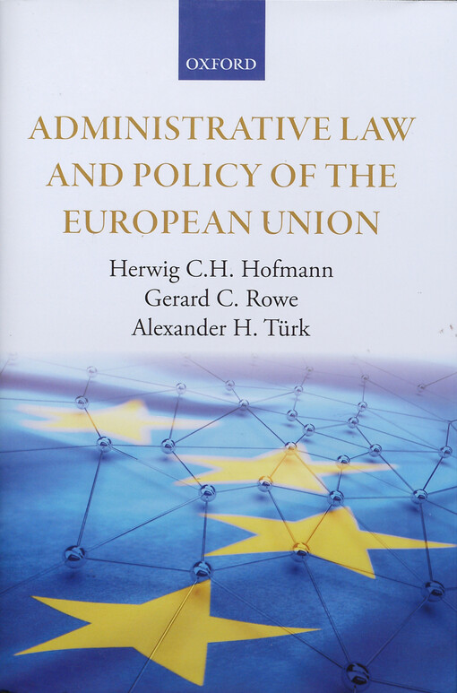 Administrative law and policy of the European Union 
