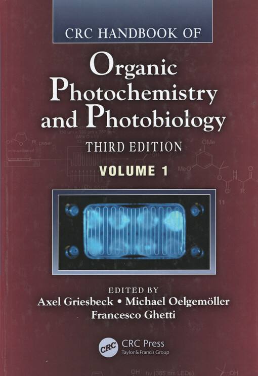 CRC handbook of organic photochemistry and photobiology