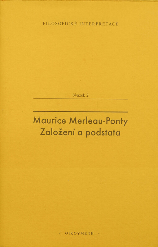 Založení a podstata