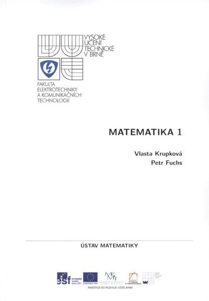 Matematika 1, Vyd. 1.