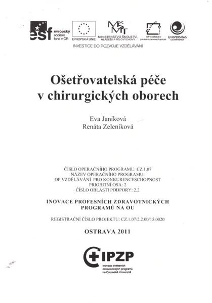 Ošetřovatelská péče v chirurgických oborech