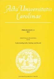 Understanding India: indology and beyond