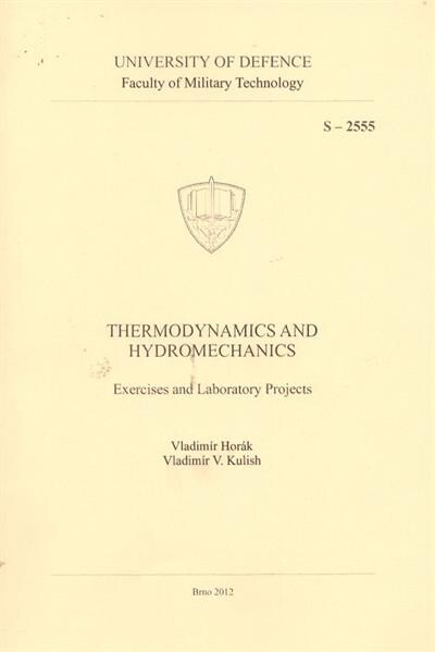 Thermodynamics and hydromechanics : exercises and laboratory projects