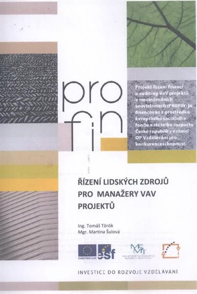 Řízení lidských zdrojů pro manažery VaV projektů