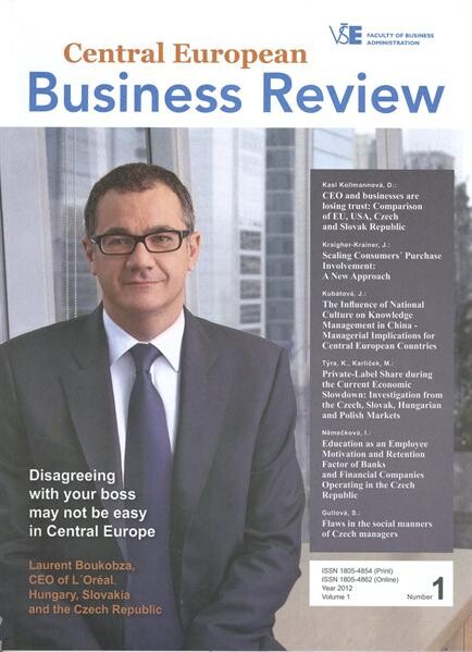 Central European business review