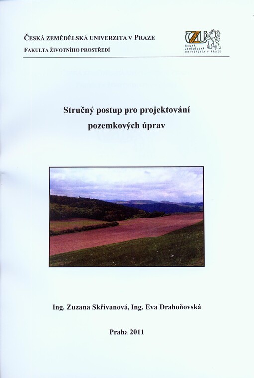 Stručný postup pro projektování pozemkových úprav