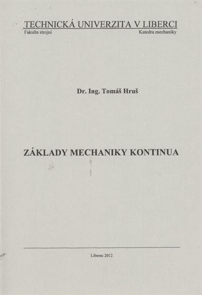 Základy mechaniky kontinua