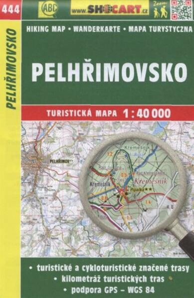 Pelhřimovskoturistická mapa 1:40 000