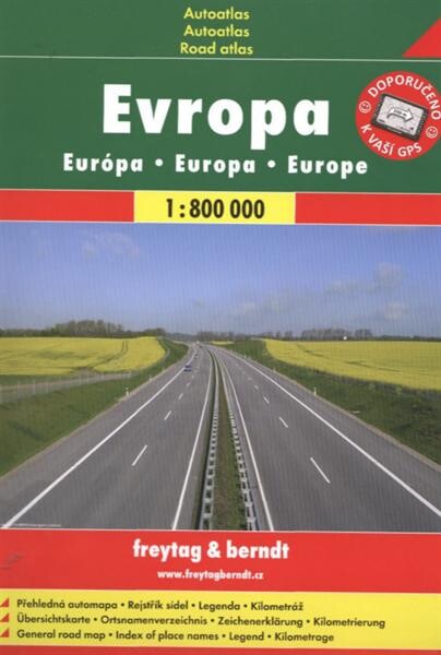 EvropaEurópa = Europa = Europe : autoatlas 1:800 000