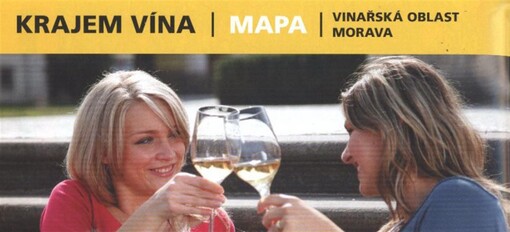 Krajem vínavinařská oblast Morava : vinařská podoblast mikulovská : mapa