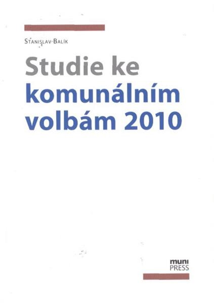 Studie ke komunálním volbám 2010