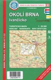 Okolí Brna Ivančicko : turistická mapa 1:50 000