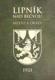 Lipník nad Bečvou :město a okres : 1933