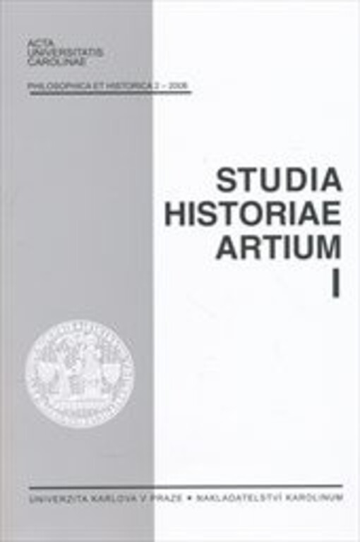 Studia historiae artium.I