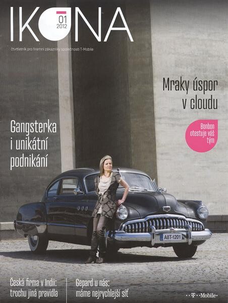 Ikona :čtvrtletník pro firemní zákazníky společnosti T-Mobile