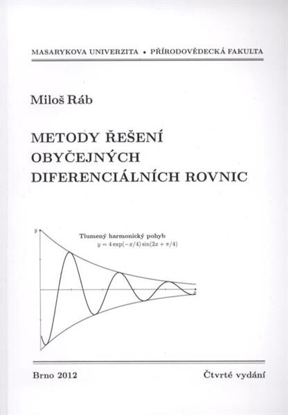 Metody řešení obyčejných diferenciálních rovnic